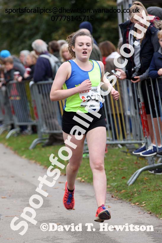 Girls under-15s ERRA Road Relays, Sutton Coldifield, Birmingham. Photo: David T. Hewitson/Sports for All Pics